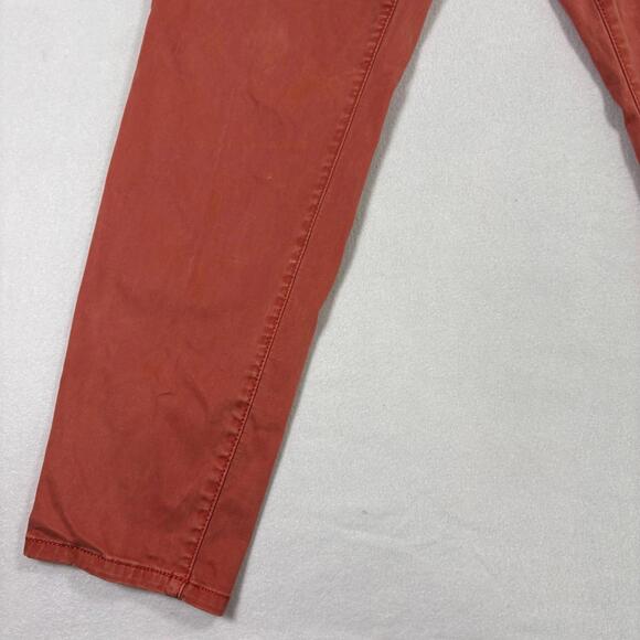 Universal Thread womens jeans 14 32R red mid rise skinny button fly Y2K - Picture 3 of 16